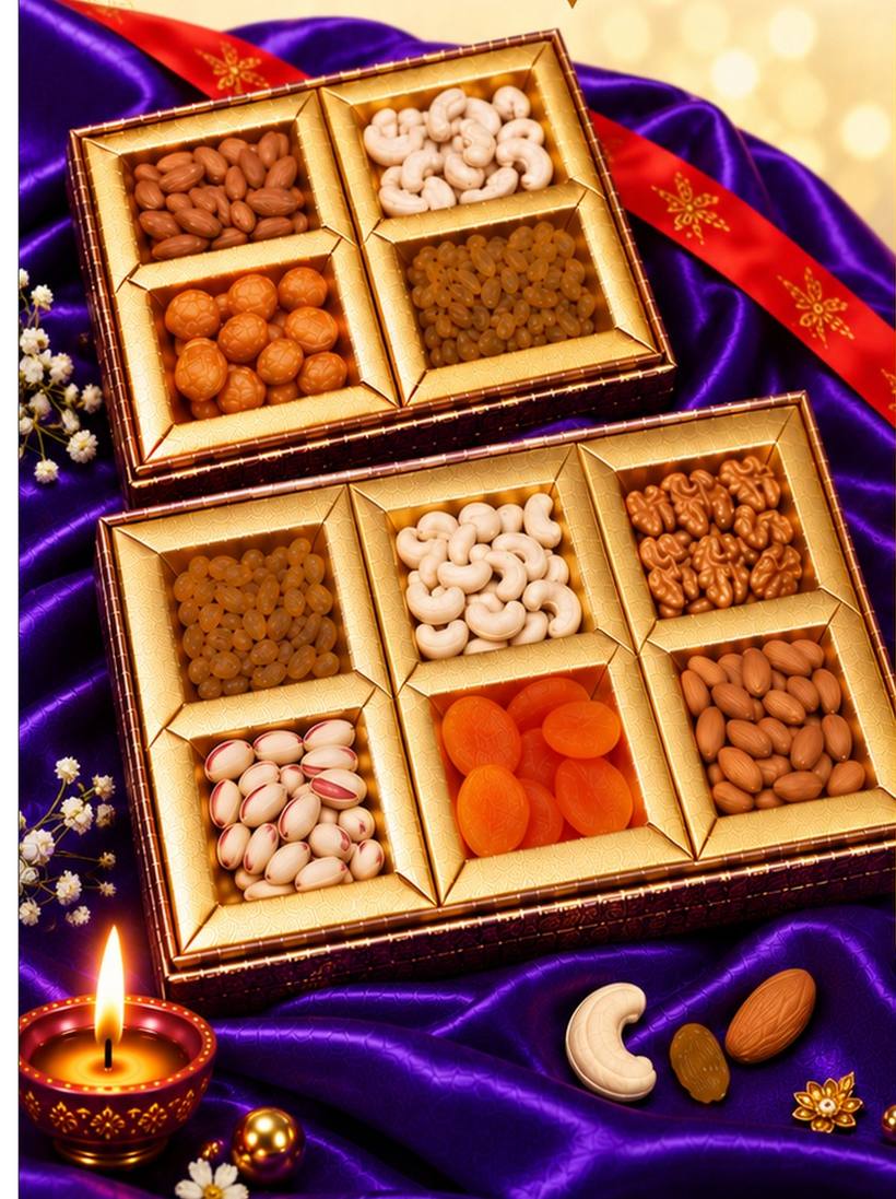 Premium dry fruit collection boxes