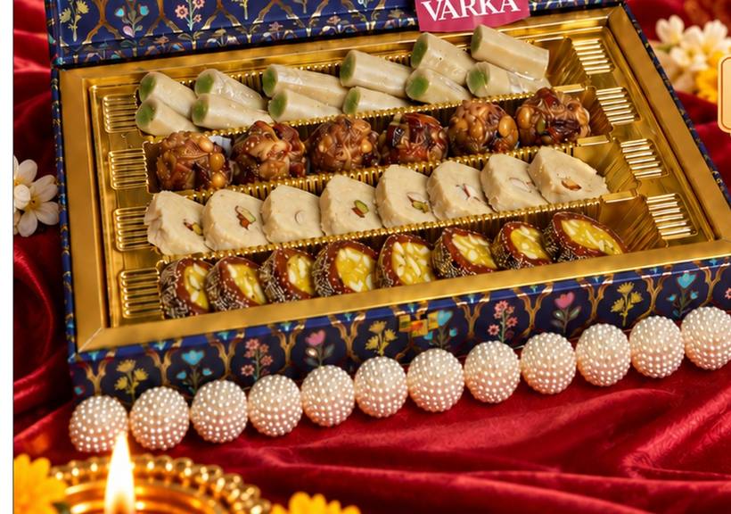 Pure Bliss dry fruit sweets assorted box